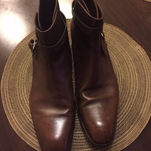 Brown Ferragamo Boots